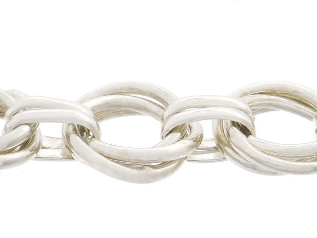 TIFFANY&CO ティファニー サークルリンクネックレス シルバー SV 58.2g