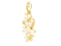 TASAKI　タサキ　ペンダントトップ　真珠　K18　イエローゴールド　D　ダイヤモンド　0.01ct 　9.4g　2143200600170【200】