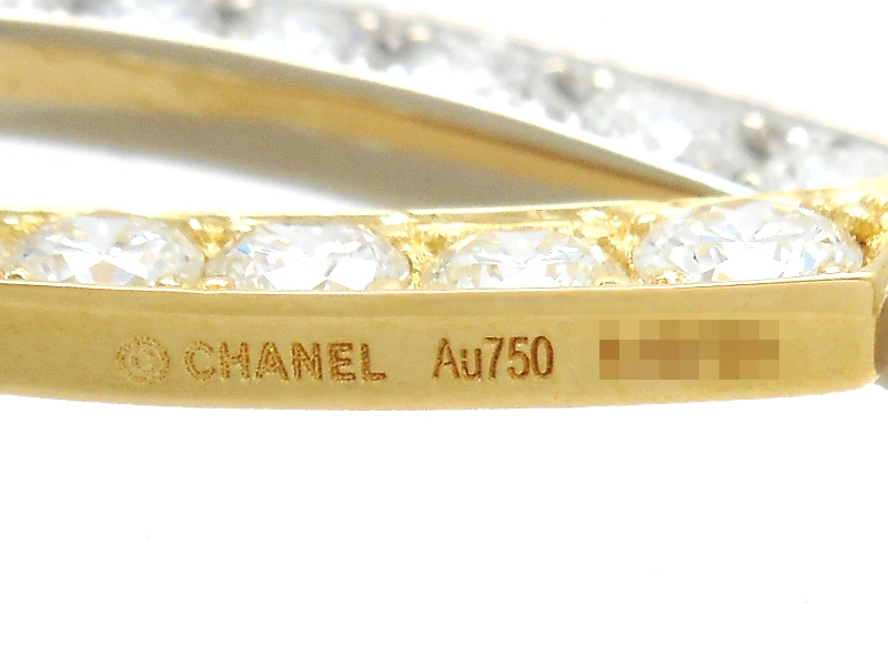 CHANEL　シャネル　コメットコレクション　ネックレス　YG　WG　ゴールド　ダイヤモンド　6.9ｇ　J11730　2120000347900　【200】