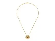 う*耳様 Van Cleef & Arpels☆レア☆2006限定ネックレス☆ピ Van Cleef & Arpels ヴァンクリーフ＆アーペル ロータネックレス