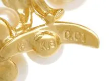 TASAKI　タサキ　ペンダントトップ　真珠　K18　イエローゴールド　D　ダイヤモンド　0.01ct 　9.4g　2143200600170【200】