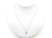 GRAFF　グラフ　アイコンペアシェイプネックレス　WG　ホワイトゴールド　D0.70ct　4.4g　2143000683984　【200】