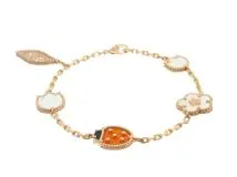 Van Cleef & Arpels　ヴァンクリーフ&アーペル　ラッキースプリング　ブレスレット　PG　ピンクゴールド　11.2g　VCARP7RR00　2143100471931　【200】