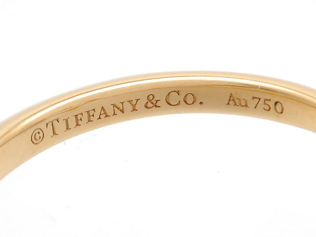 TIFFANY＆CO ティファニー 貴金属・宝石 ハートリング ピンク