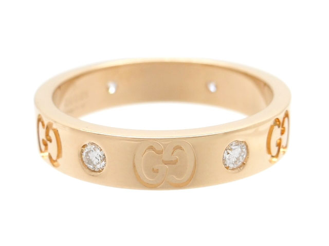 GUCCI グッチ 貴金属・宝石 指輪 アイコンリング 6PD PG ピンク