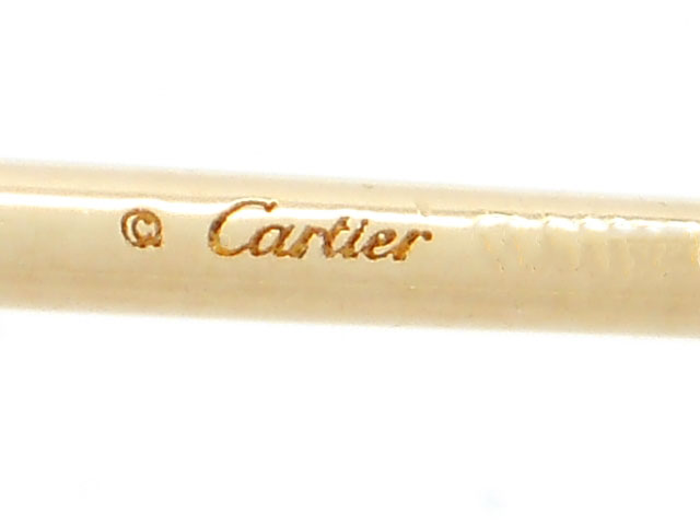 Cartier カルティエ 貴金属 宝石 ディアマンレジェピアス ダイヤピアス Smサイズ Yg イエローゴールド 1 4g B 0 の購入なら 質 の大黒屋 公式