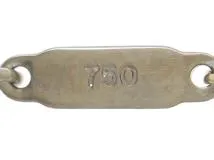 TIFFANY＆CO　ティファニー　マルチハートブレスレット　YG　イエローゴールド　WG　ホワイトゴールド　7.7g　2141000352329【200】