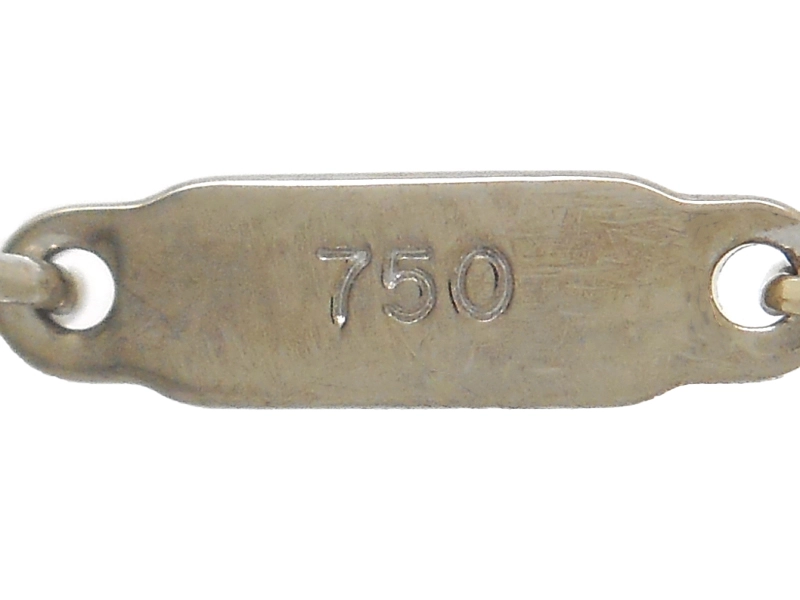 TIFFANY＆CO　ティファニー　マルチハートブレスレット　YG　イエローゴールド　WG　ホワイトゴールド　7.7g　2141000352329【200】