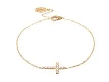 Cartier　カルティエ　シンボルクロスブレスレット　PG　ピンクゴールド　ダイヤモンド　2.1g　B6040200　2120800007462　【200】