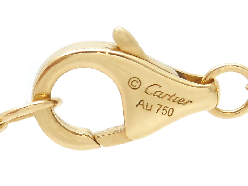 YUKIページ 美品‼️カルティエ チェーン ネックレス 18K イエローゴールド Cartier