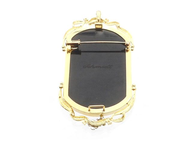 カメオ18K✩︎pt900 JEWELRY 貴金属・宝石 ブローチ ペンダントトップ カメオ K18