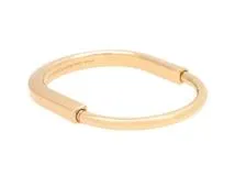 TIFFANY＆CO　ティファニー　ロックバングル　バングル　PG　ピンクゴールド　ミディアムサイズ　26.8ｇ　70185504　2120000291920　【200】