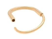 TIFFANY＆CO　ティファニー　ロックバングル　バングル　PG　ピンクゴールド　ミディアムサイズ　26.8ｇ　70185504　2120000291920　【200】