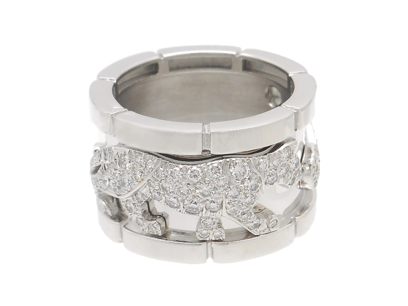 Cartier カルティエ マハンゴパンテールリング ダイヤモンド WG