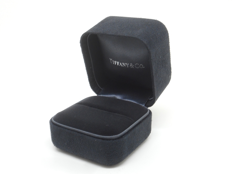TIFFANY＆CO ティファニー Vバンド リング 指輪 PT950 プラチナ