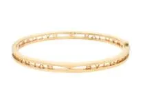 BVLGARI　ブルガリ　ビーゼロワンブレスレット　B-zero1　ピンクゴールド　PG　約21.5g　Mサイズ（2143200575690）【200】