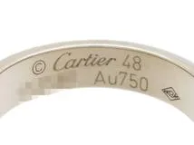 Cartier　カルティエ　貴金属・宝石　ハッピーバースデーリング　指輪　WG　ホワイトゴールド　4.7g　48号　（2146000317866）【200】