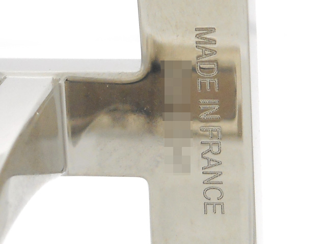 HERMES エルメス Hロゴ カフス メタル 9.1g （2143200596398