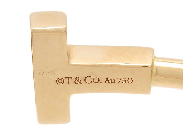 TIFFANY＆CO ティファニー Tワイヤー ブレスレット バングル PG