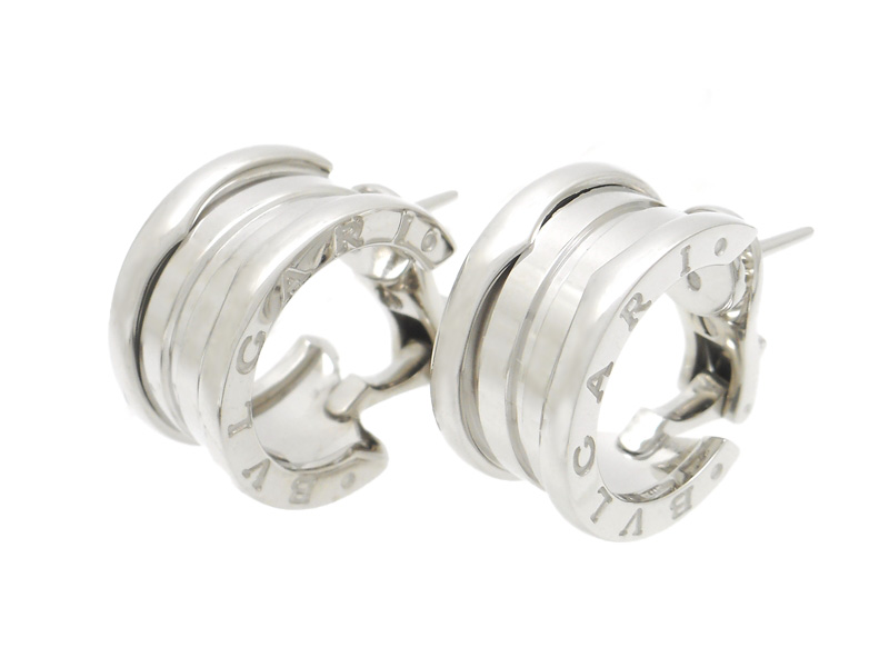 BVLGARI ブルガリ B-zero1ピアス ビーゼロワン WG ホワイトゴールド