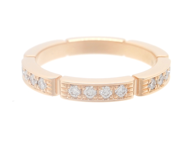 【Aランク】Cartier カルティエ K18PG マイヨンパンテール リング 指輪 B4080549 ダイヤモンド サイズ49 約9号 レディース ジュエリー【ISEYA】