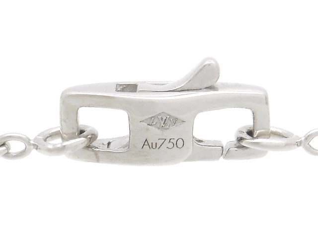 LOUIS VUITTON　ルイ・ヴィトン　パンダンティフスターブロッサムNC　ネックレス　ダイヤモンド　WG　ホワイトゴールド　7.8g　2143000661272　【200】