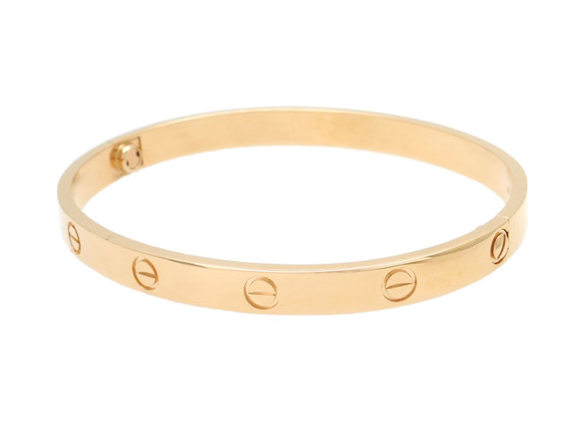 Cartier カルティエ ラブブレス ブレスレット バングル PG