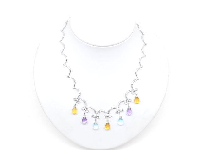 JEWELRY 貴金属・宝石 ダイヤネックレス デザインネックレス