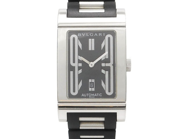美品 ブルガリ BVLGARI 腕時計 レッタンゴロ 01-21092615