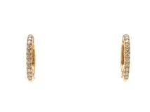 Cartier　カルティエ　トリニティピアス　3カラー　ダイヤモンド　7.0g　B8301259　2143200632003　【200】