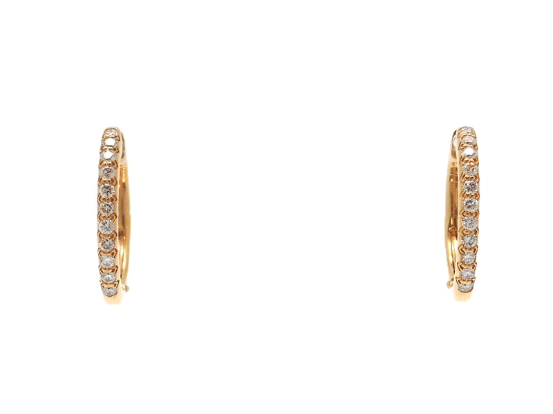 Cartier　カルティエ　トリニティピアス　3カラー　ダイヤモンド　7.0g　B8301259　2143200632003　【200】