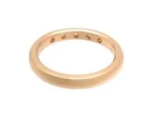 TIFFANY＆CO　ティファニー　貴金属･宝石　指輪　スタッキングバンドリング　D　ダイヤモンド　PG　ピンクゴールド　3.8g　8号　2120000308666　【200】