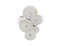 BVLGARI　ブルガリ　チクラディ 　リング　WG　ホワイトゴールド　9.9g　9.5号　2143100424548　【200】