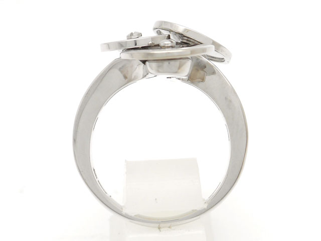 BVLGARI ブルガリ チクラディ リング WG ホワイトゴールド 9.9g