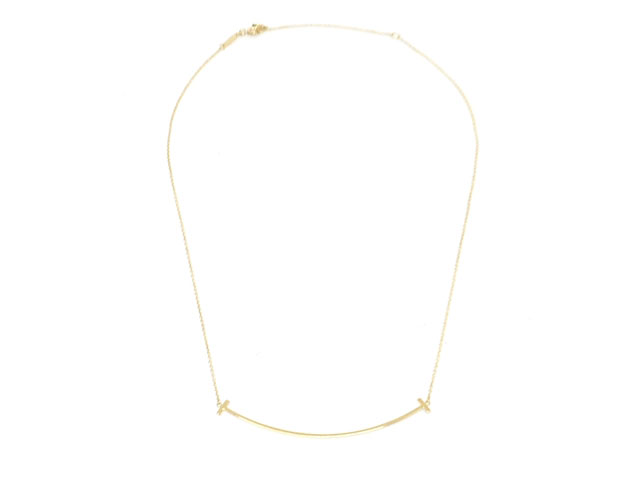 TIFFANY＆CO ティファニー 貴金属・宝石 Tスマイルネックレス