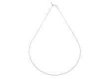 JEWELRY　貴金属･宝石　チェーンネックレス　K18WG　ホワイトゴールド　1.4g　約45cm　（2145000219019）【200】