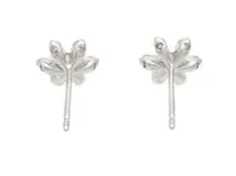 Ponte Vecchio　ポンテヴェキオ　ダイヤモンド　ピアス　K18WG　ホワイトゴールド　D0.12ct　D0.12ct　2.2g　2143200554503　【200】