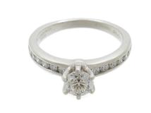 TIFFANY&CO　ティファニー　ソリテールリング　指輪　プラチナ　PT　ダイヤモンド　4.1g　8号　一粒ダイヤ　（2143200632119）【200】