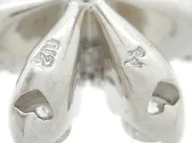 Ponte Vecchio　ポンテヴェキオ　ダイヤモンド　ピアス　K18WG　ホワイトゴールド　D0.12ct　D0.12ct　2.2g　2143200554503　【200】