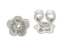 Ponte Vecchio　ポンテヴェキオ　ダイヤモンド　ピアス　K18WG　ホワイトゴールド　D0.12ct　D0.12ct　2.2g　2143200554503　【200】