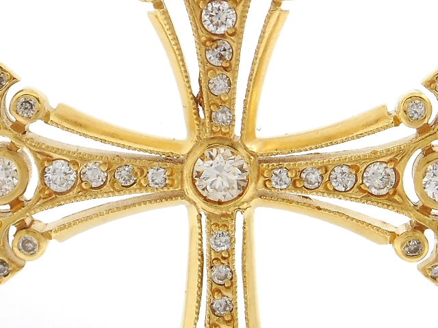 loree Rodkin ローリーロドキン ファンシーゴシッククロス ネックレス