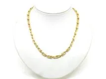 TIFFANY&COティファニーハードウェア スモールリンク イエローゴールド ハードウェア スモール リンク ブレスレット ラージ[60153076 60964890