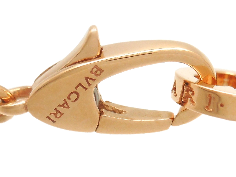 BVLGARI　ブルガリ　フィオレヴァーネックレス　PG　ピンクゴールド　ダイヤモンド　7.1g　356223　2147100522648　【200】