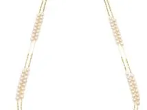 TASAKI タサキ ロングネックレス ゴールド K18 淡水真珠 パール