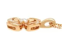 BVLGARI　ブルガリ　フィオレヴァーネックレス　PG　ピンクゴールド　ダイヤモンド　7.1g　356223　2147100522648　【200】