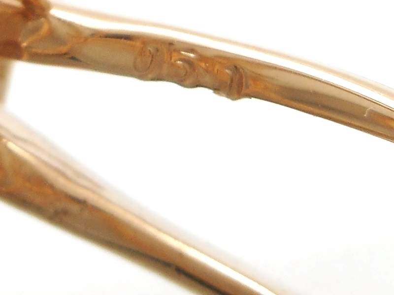 JEWELRY　貴金属・宝石　リング　指輪　K18　ピンクゴールド　D　ダイヤモンド　0.50ct　7.3g　約11号