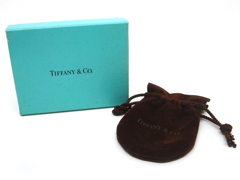 TIFFANY&CO ティファニー パターマネークリップ YG WG イエローゴールド ホワイトゴールド ゴルフ 5.4g 2147100524635 【200】