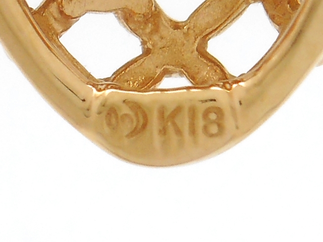 TASAKI K18PGペンダントトップ ルビー イチゴモチーフ