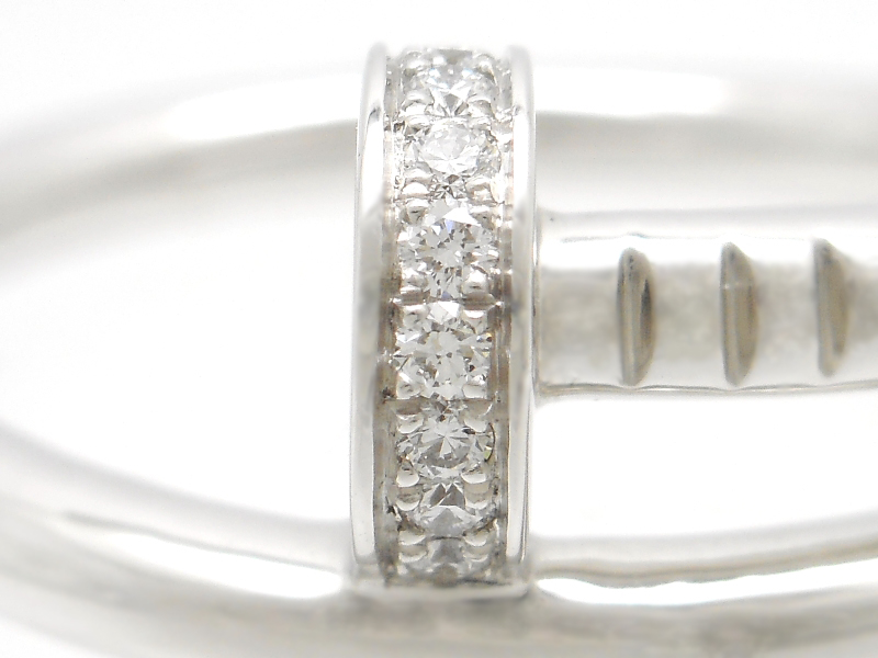 Cartier カルティエ ジュストアンクルリング WG ホワイト