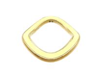BOTTEGA　VENETA　ボッテガ・ヴェネタ　カーブリングバイカラー　SV　シルバー　エナメル　3.3ｇ　15号　754373VAHU4　2143100488588　【200】